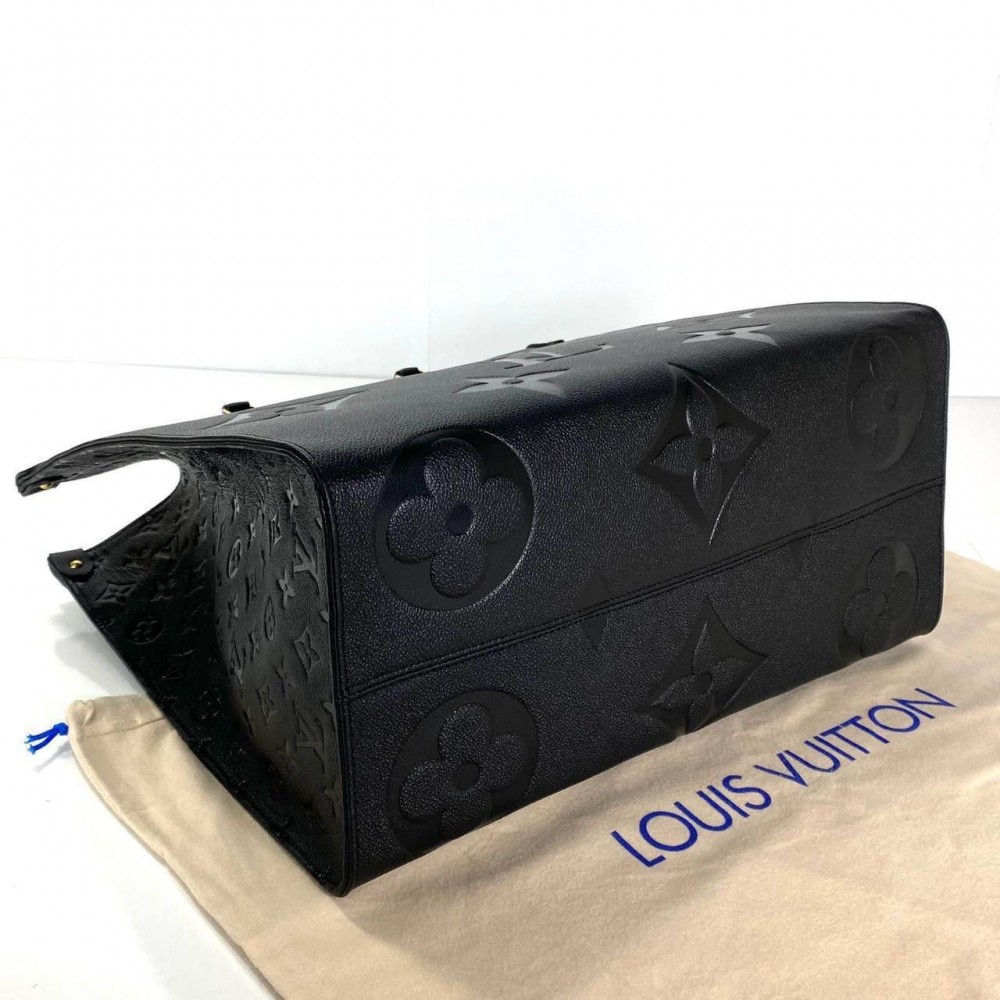 louis vuitton canta on the go gm waterproof yeni siyah 45x30 cm